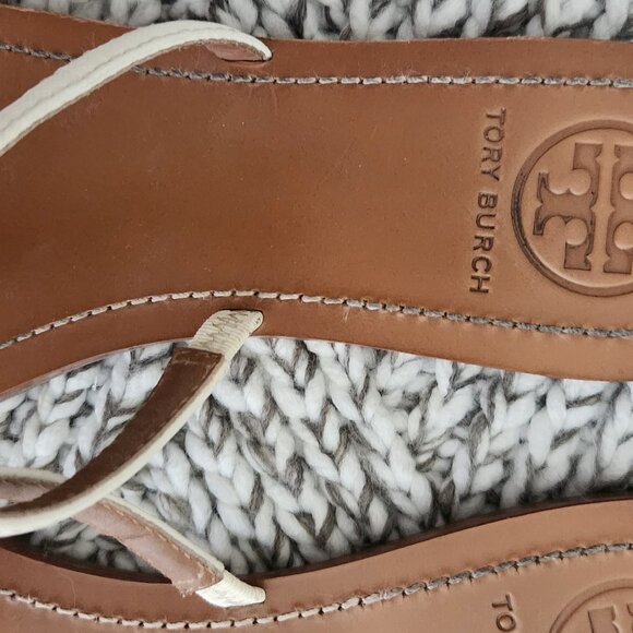 TORY BURCH TSTRAP SANDALS SIZE 9 worn twice - Picture 5 of 9